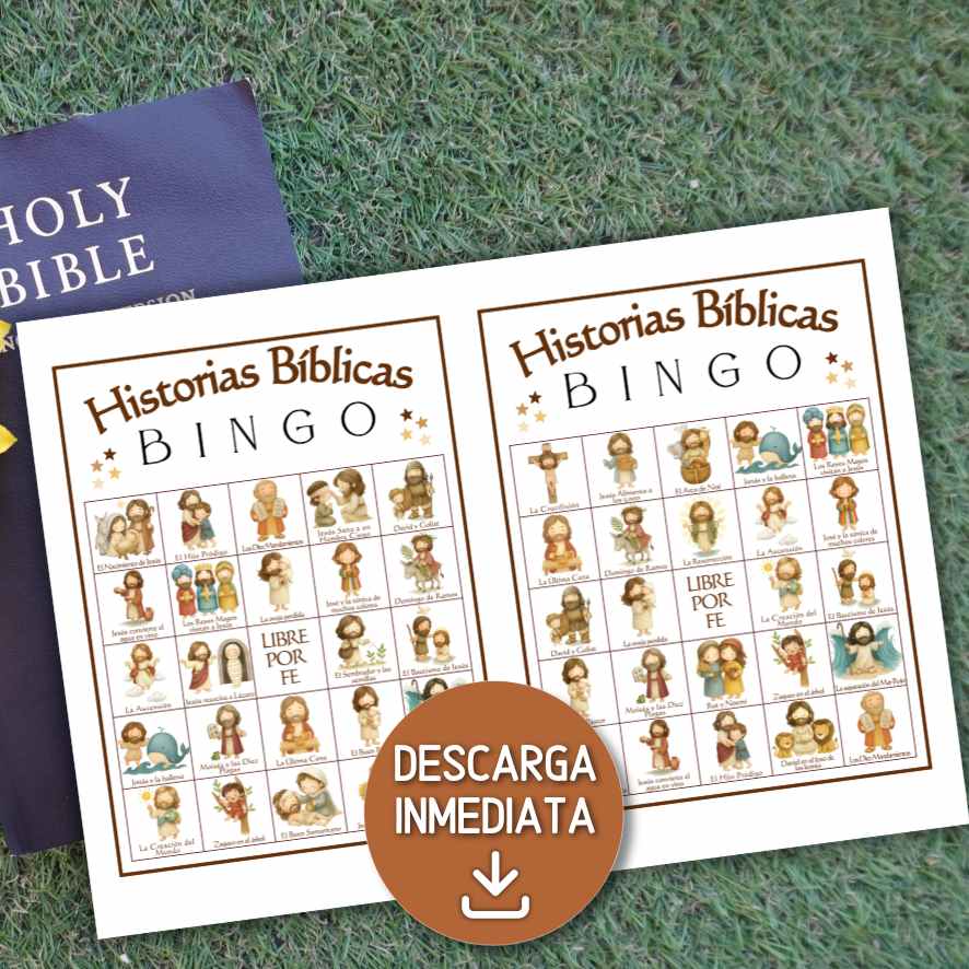 bingo biblico para jovenes
