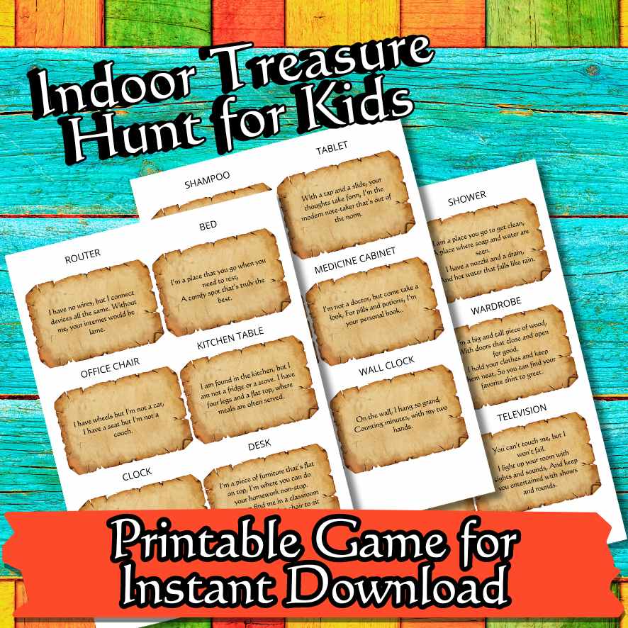 treasure hunt game for kids