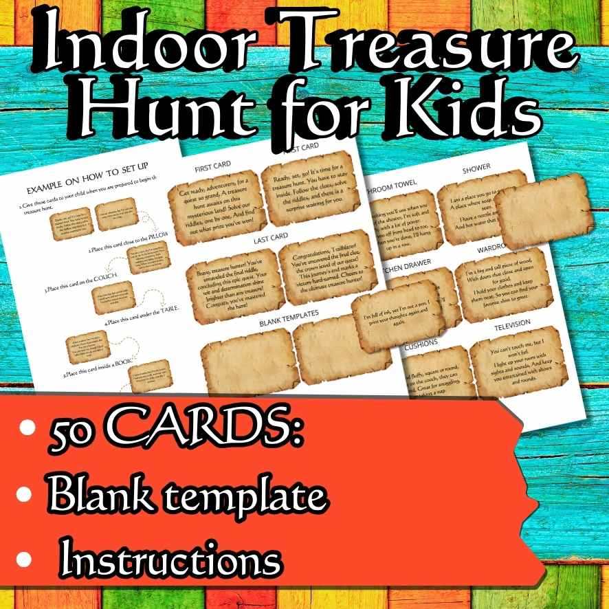 Indoor treasure hunt