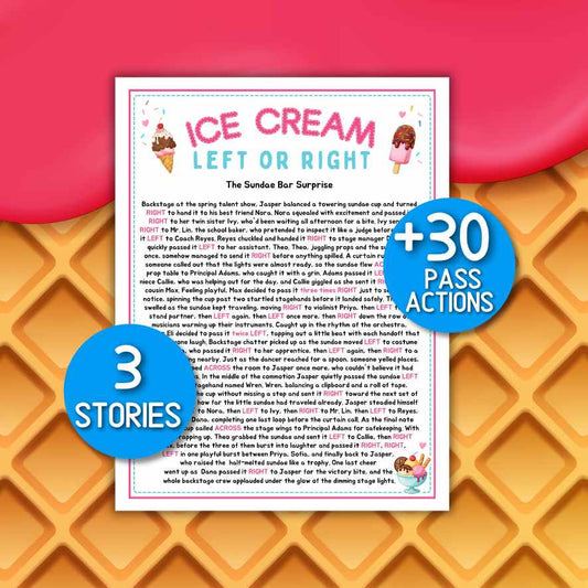 ice cream left or right game