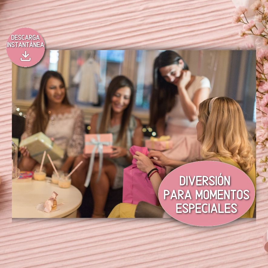 actividades baby shower niña

