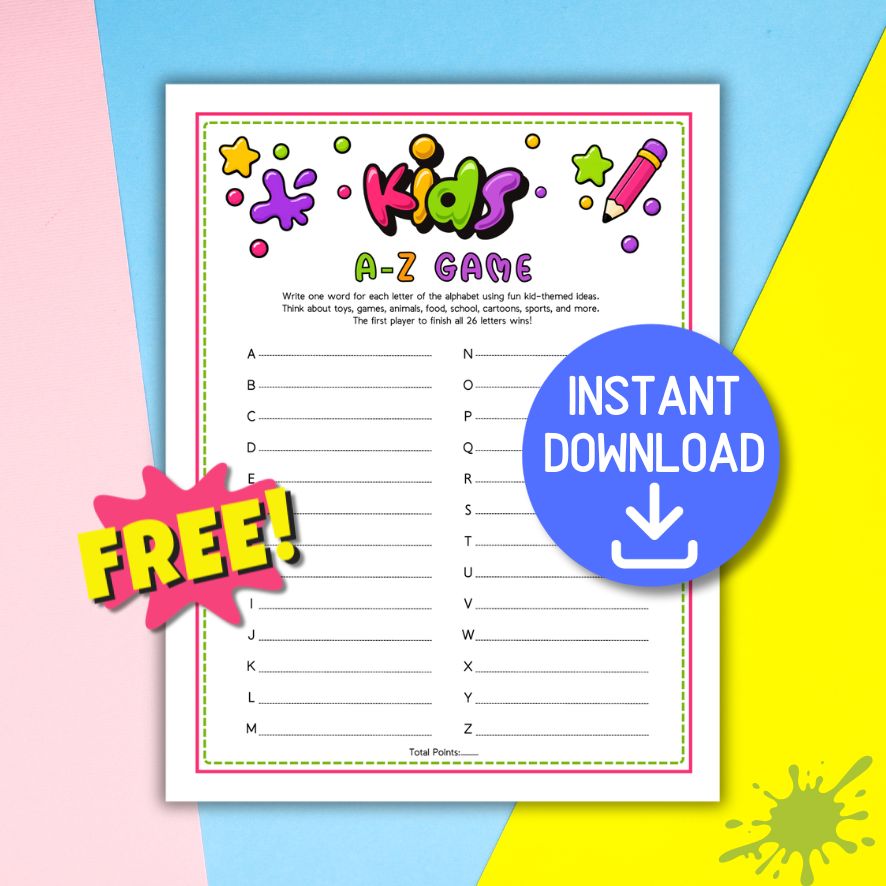 kids a-z race
