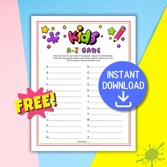 kids a-z race
