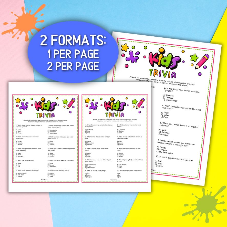 classroom trivia game
