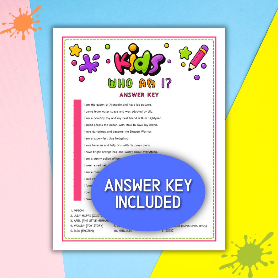 movie quiz for kids