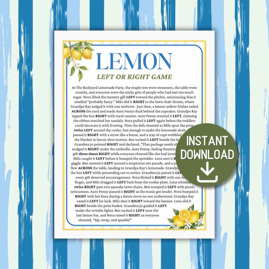 printable gift exchange