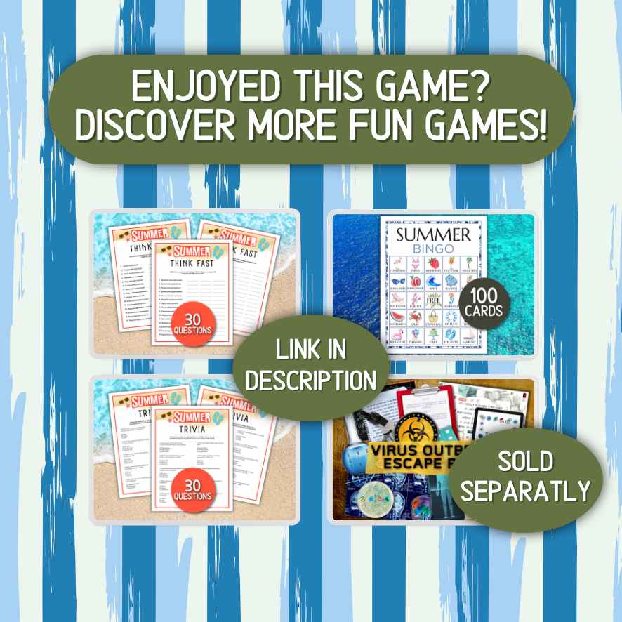 summer party games