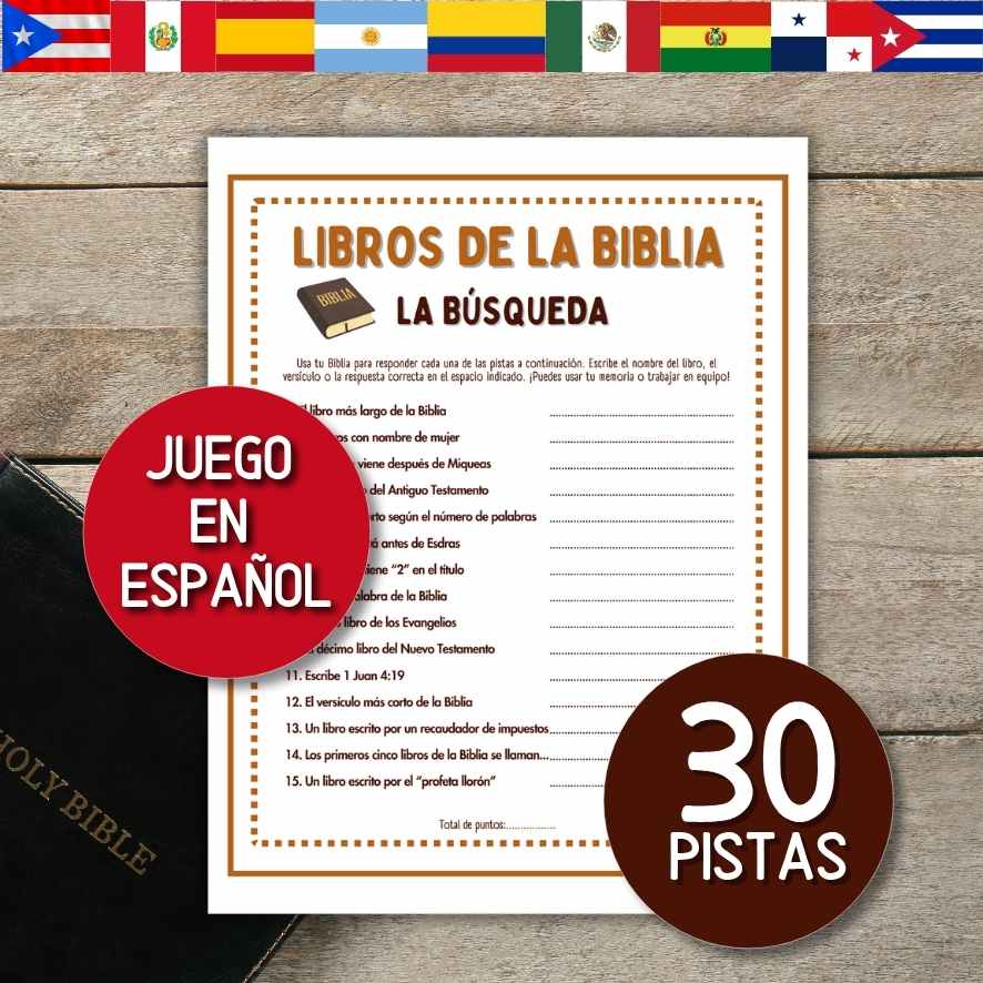 juegos libros de la biblia