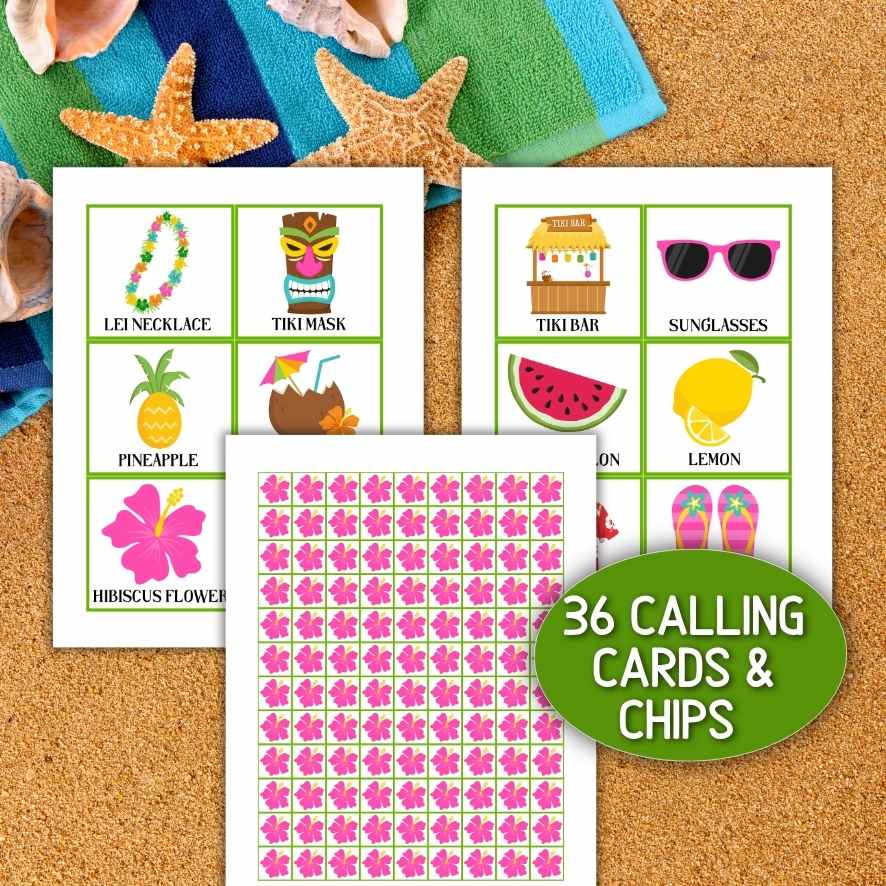beach theme party game