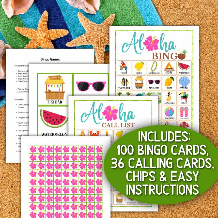 luau party game