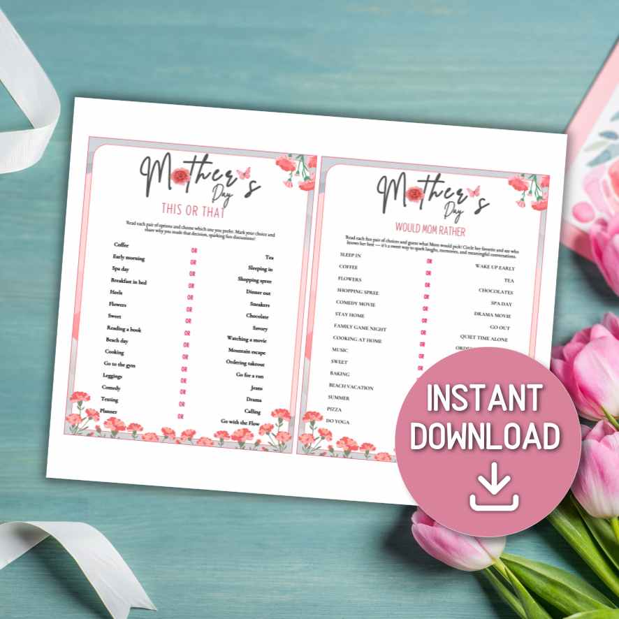 mother's day games

