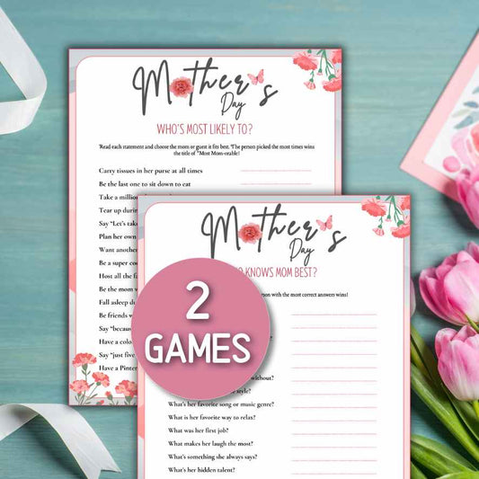 who knows mommy best printable