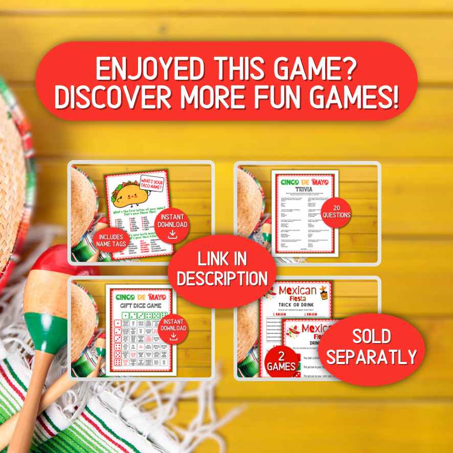mexican party games

