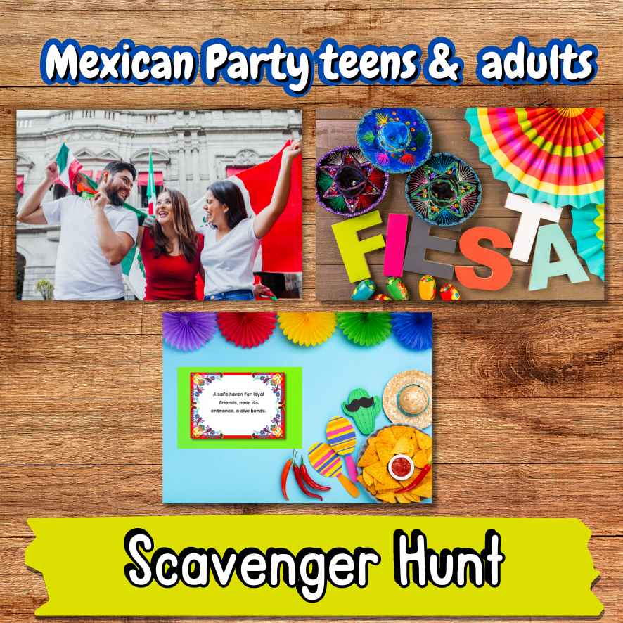 cinco de mayo scavenger hunt printable