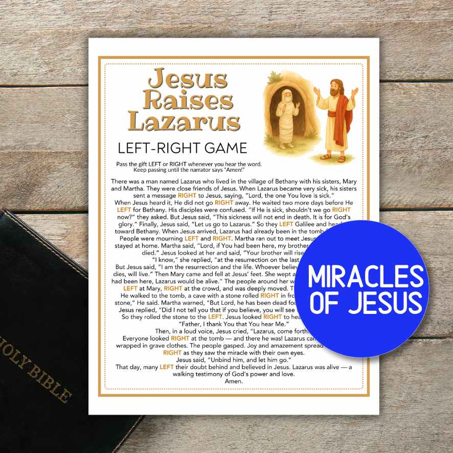 christian left right game printable