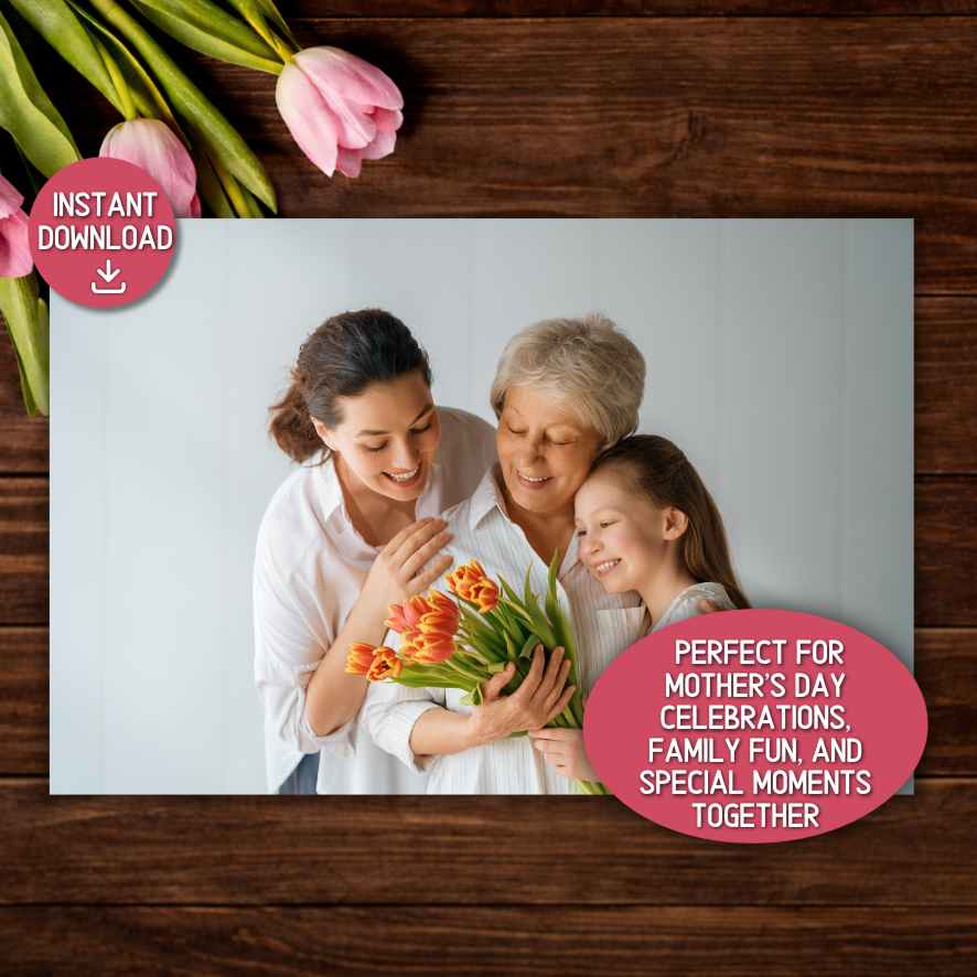 floral mothers day game

