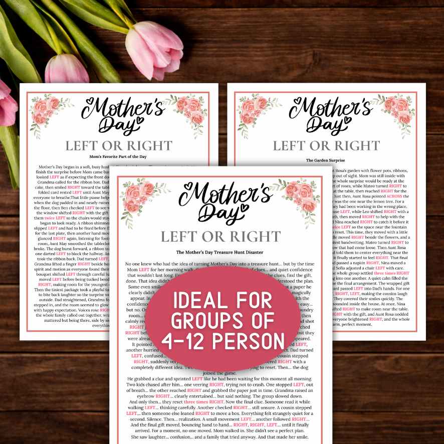 mommy pass the gift story game