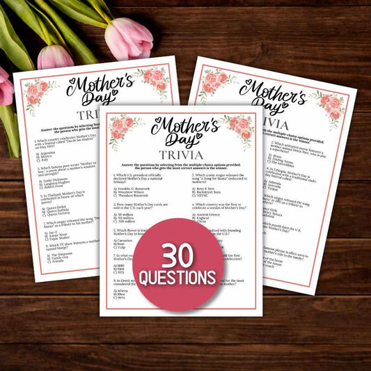 mothers day trivia game printable


