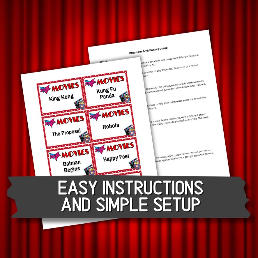 movie charades game