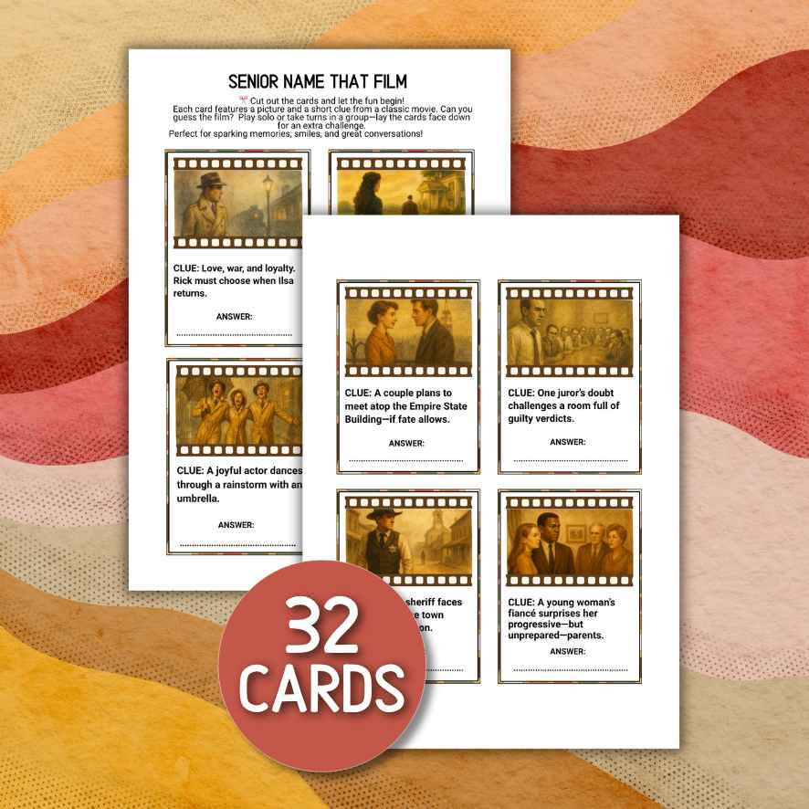 guess the movie quiz printable for seniors

