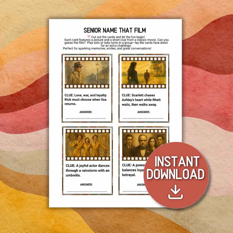 movie quiz for seniors