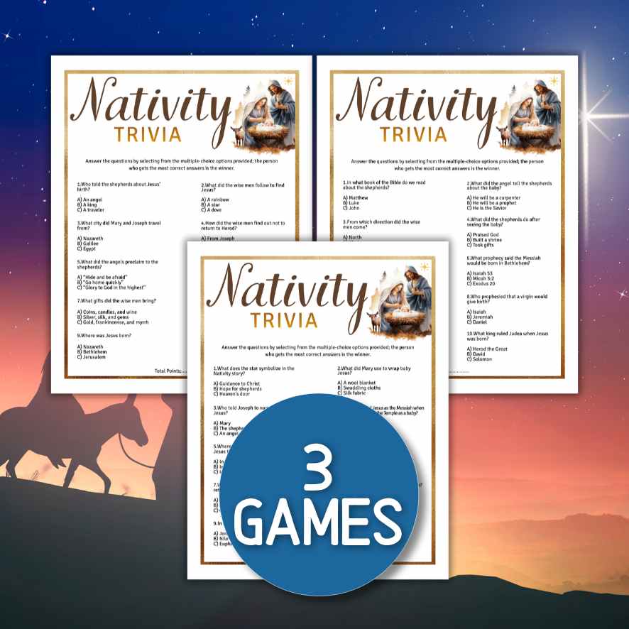 nativity christmas quiz