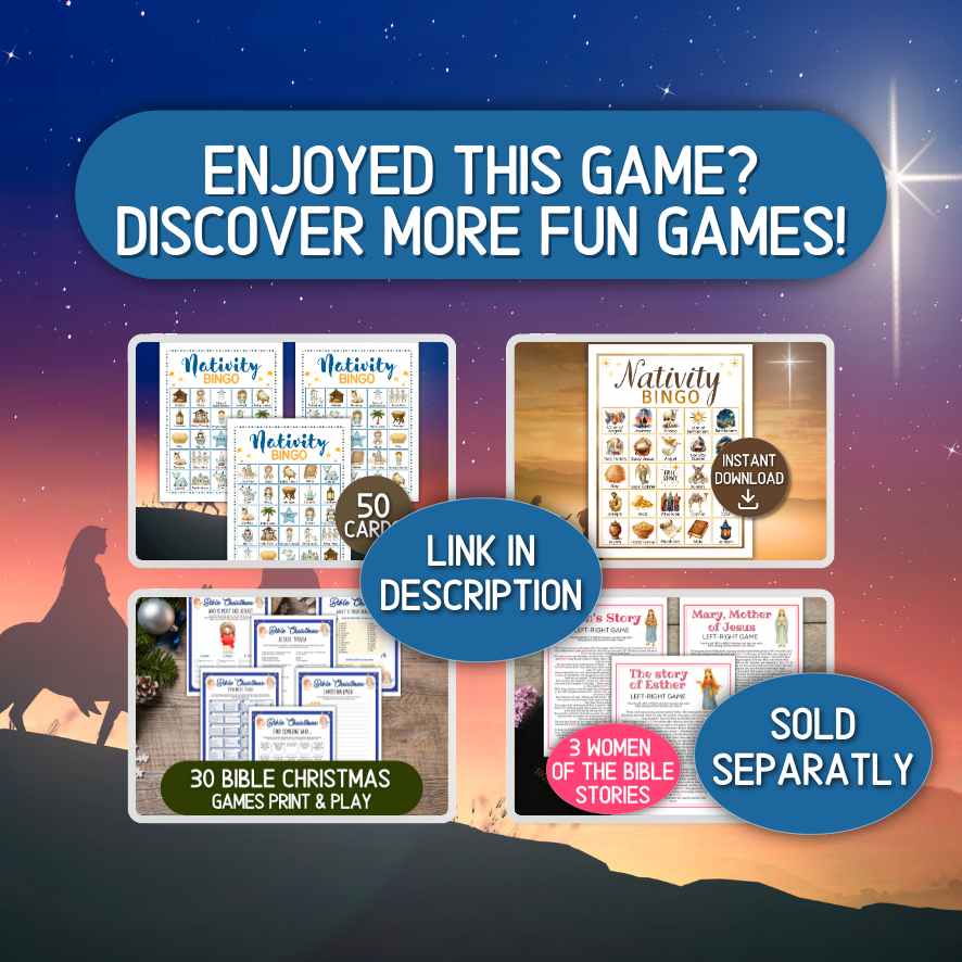 bible christmas games