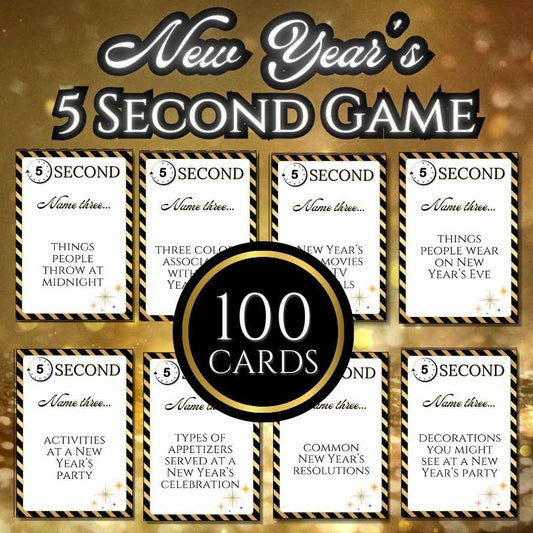 5 second new years eve game