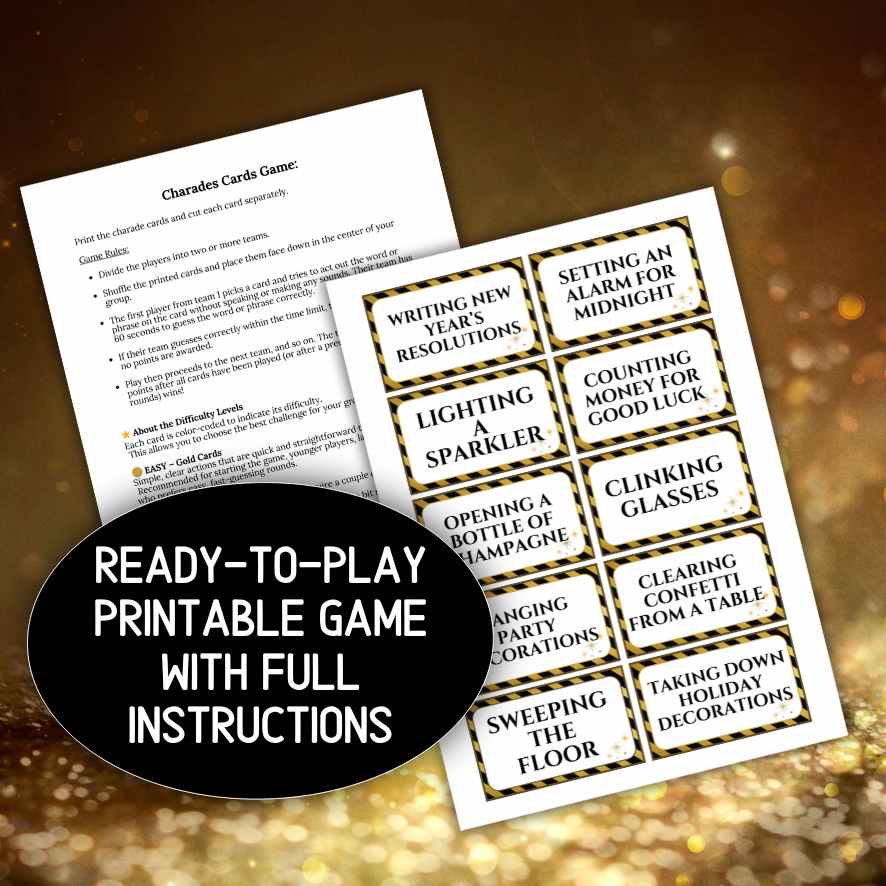 nye pictionary game printable