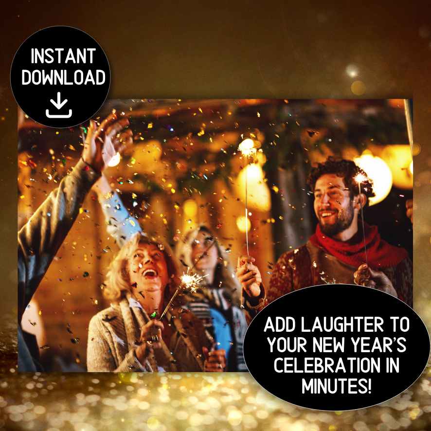 new year's eve forbidden words cards game