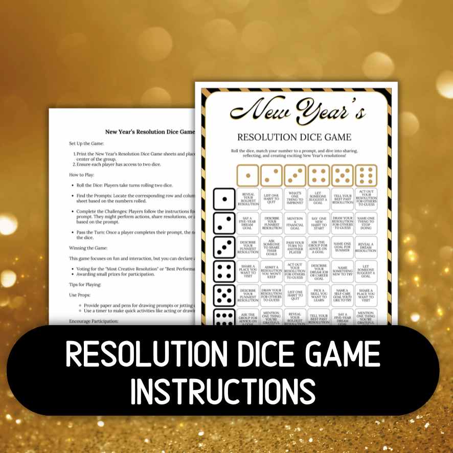 new year's eve dice game