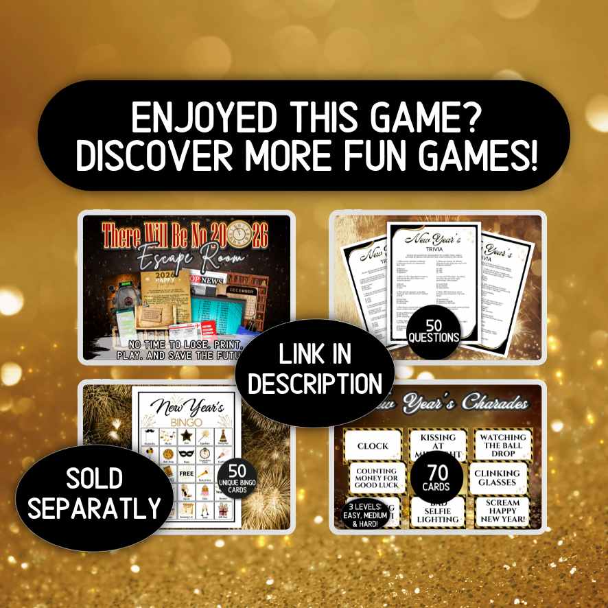 new years eve party games