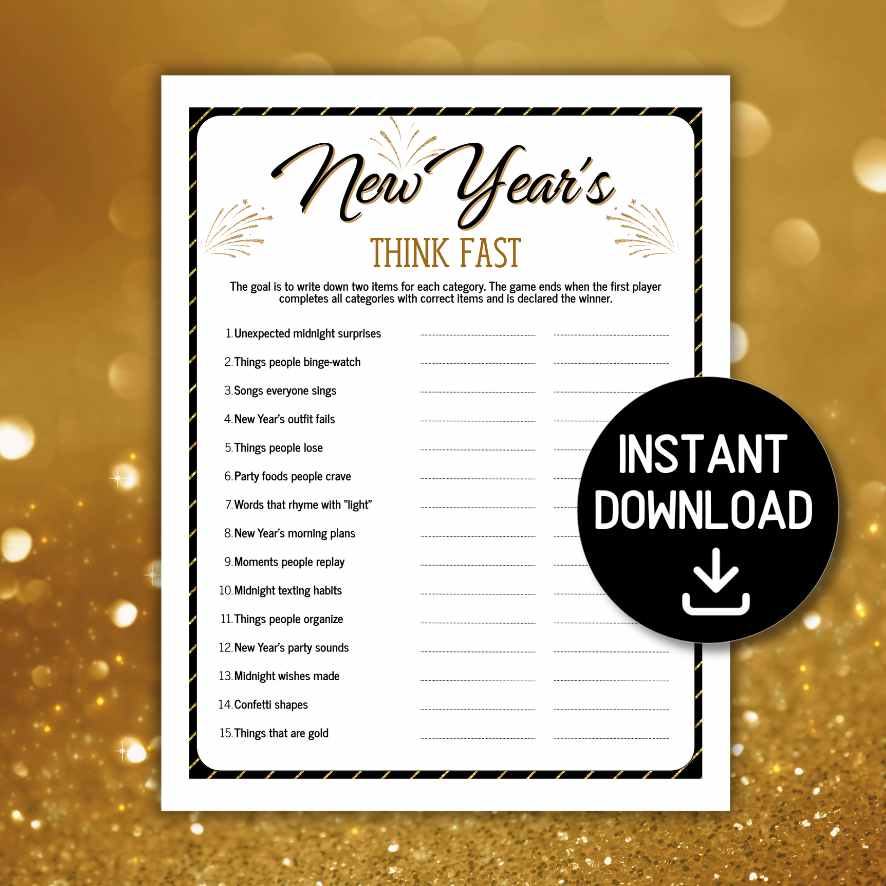 new years trivia quiz

