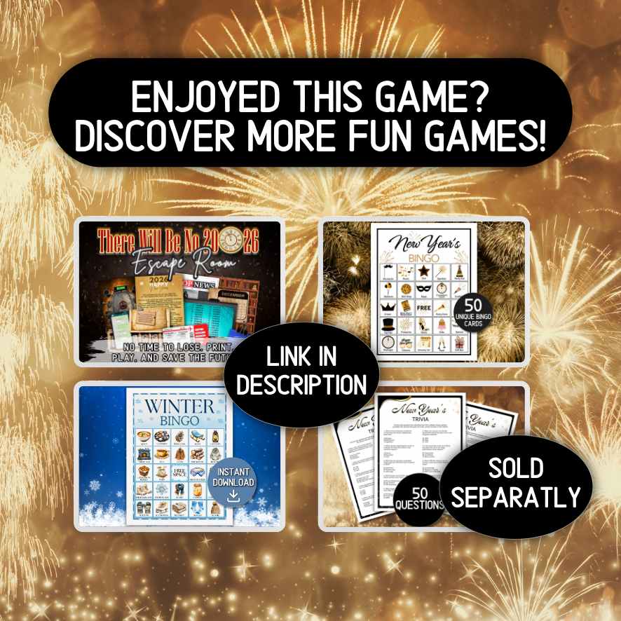 fun nye family games