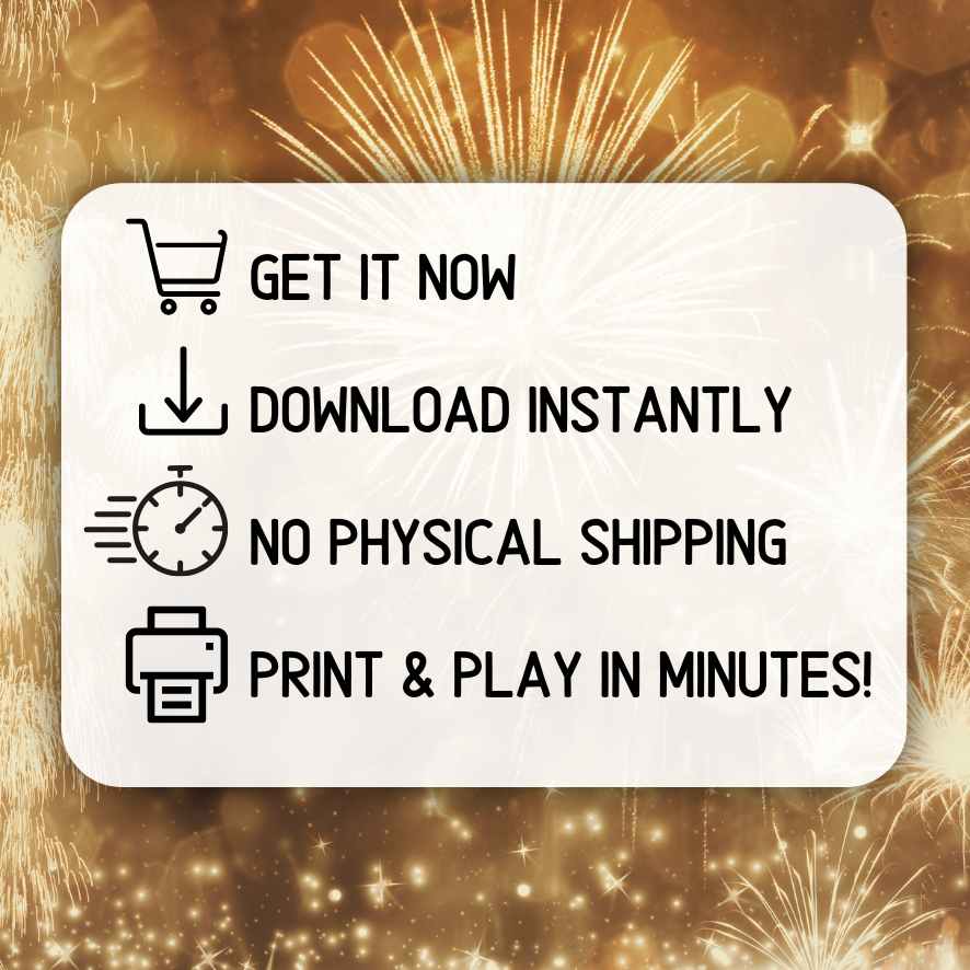 new year printable games

