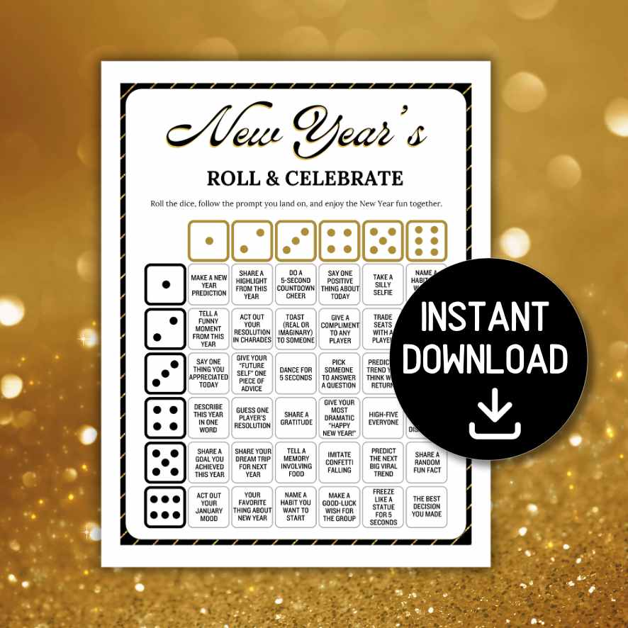new years eve dice game