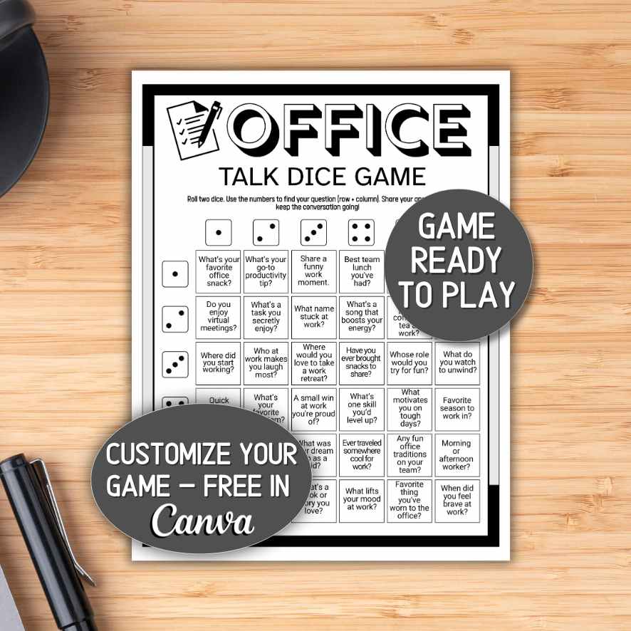 icebreaker work dice game

