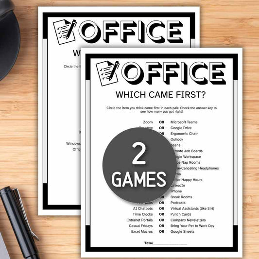 which came first game quiz