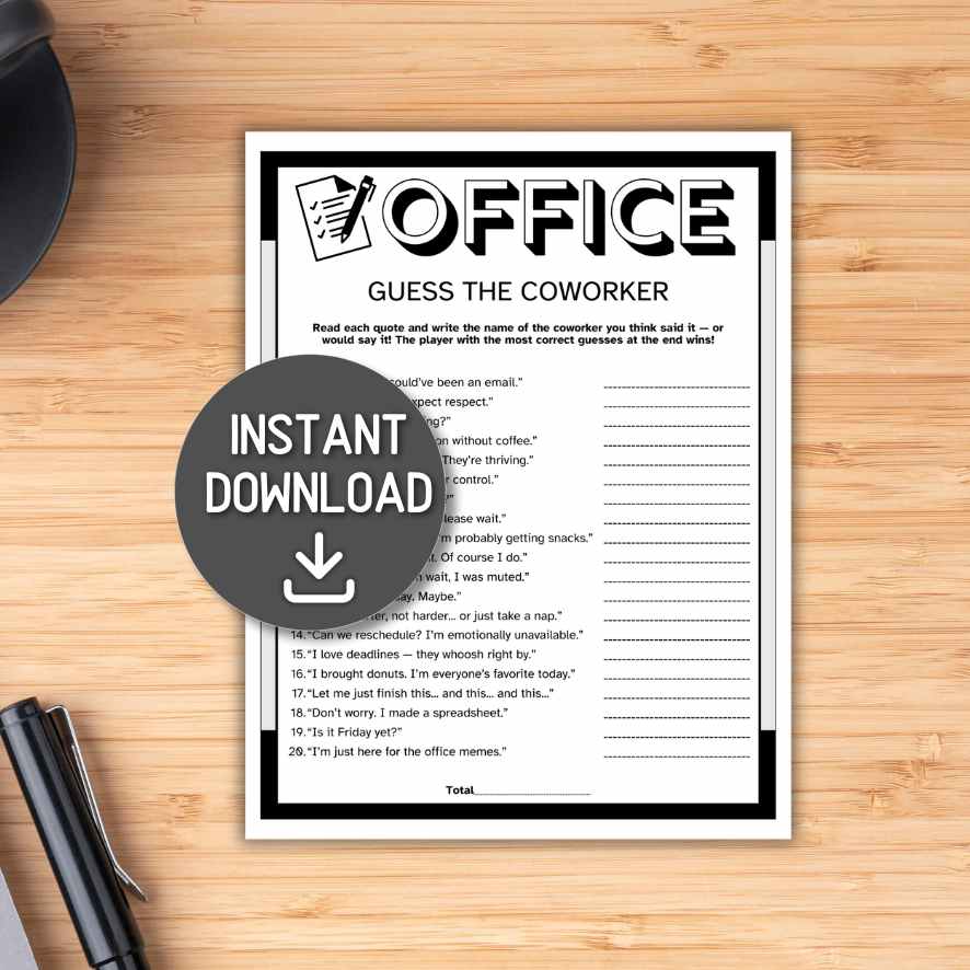 get to know the coworker questions

