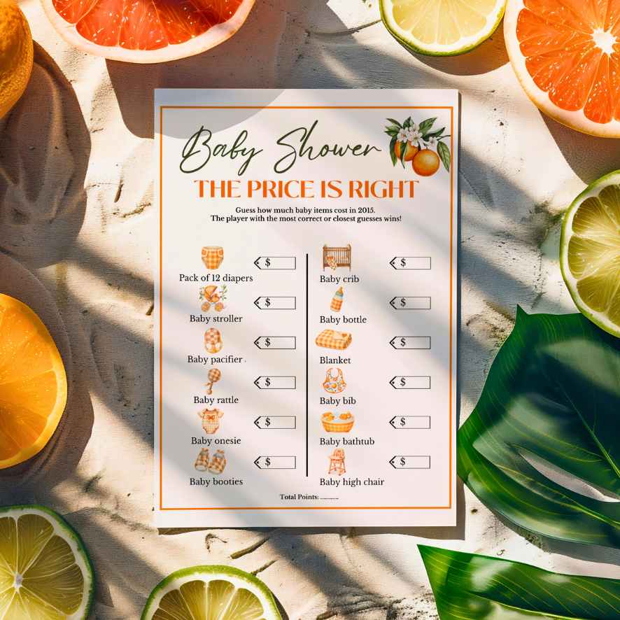 baby shower party games