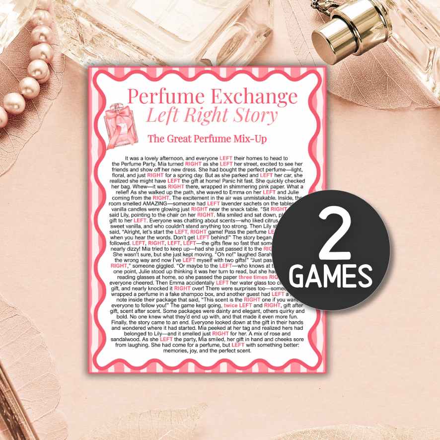perfume party games