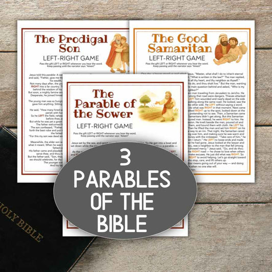 bible parable left right games