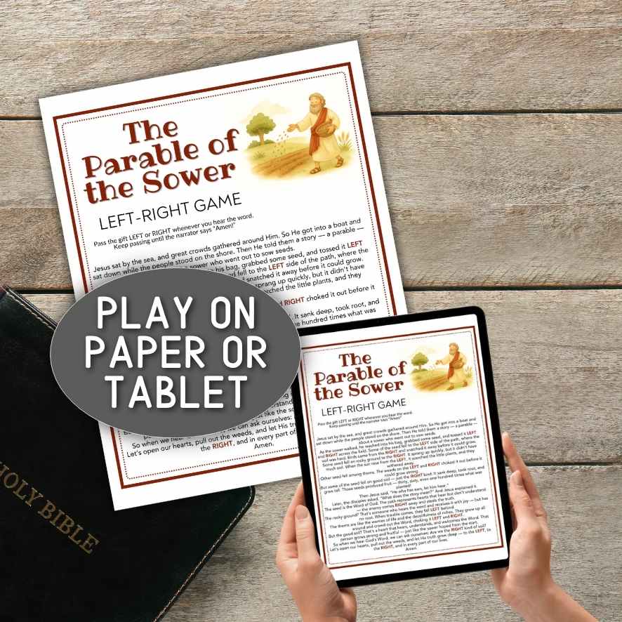 christian left right game story