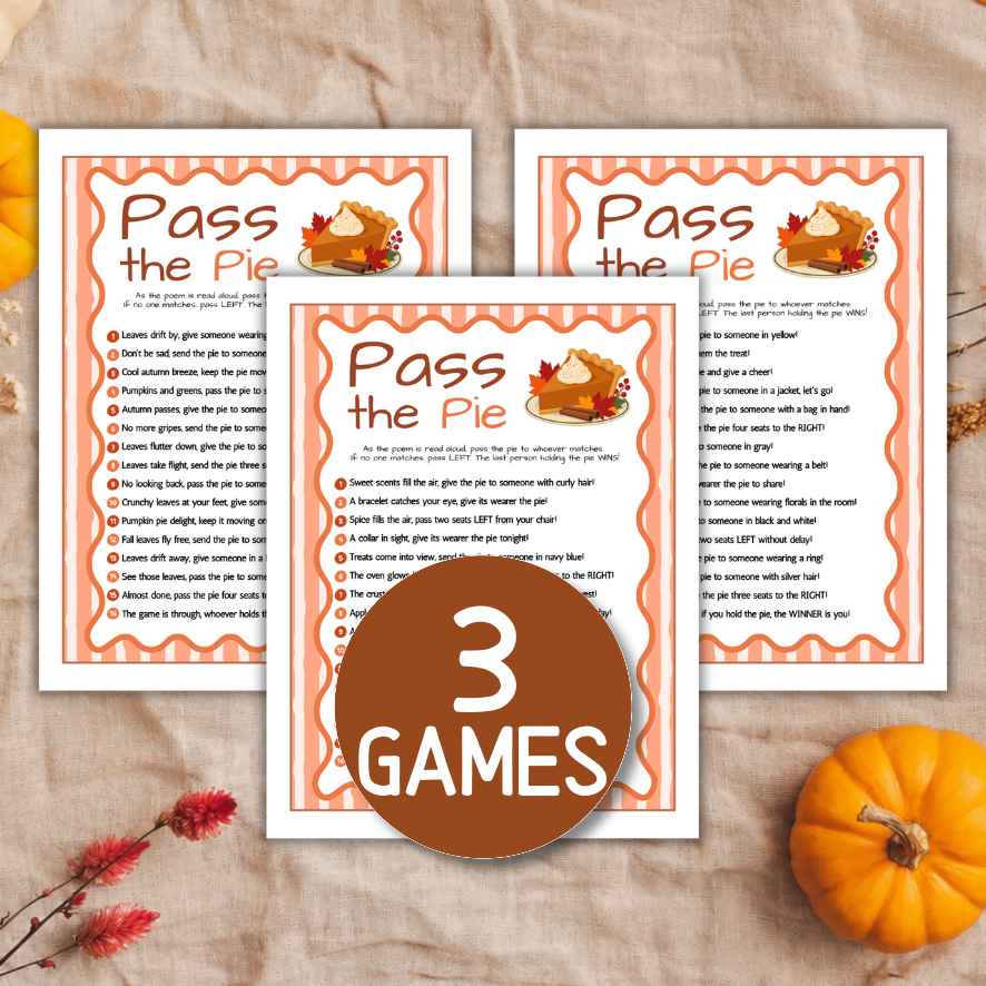 thanksgiving family games

