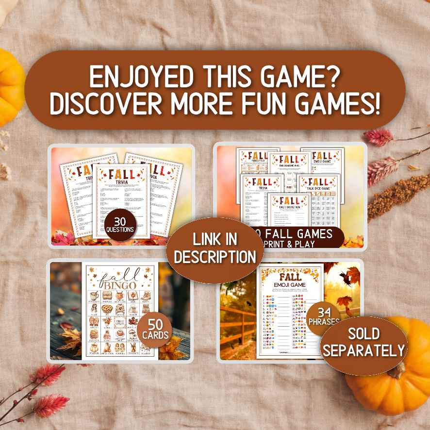 thanksgiving game printable
