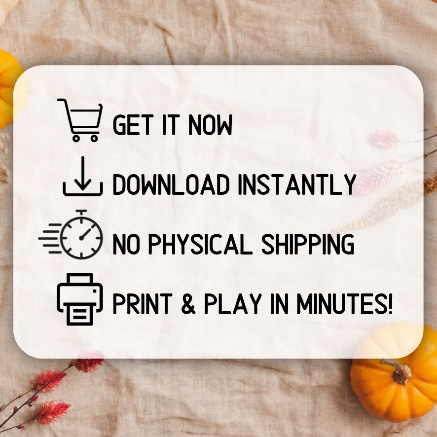 autumn party game

