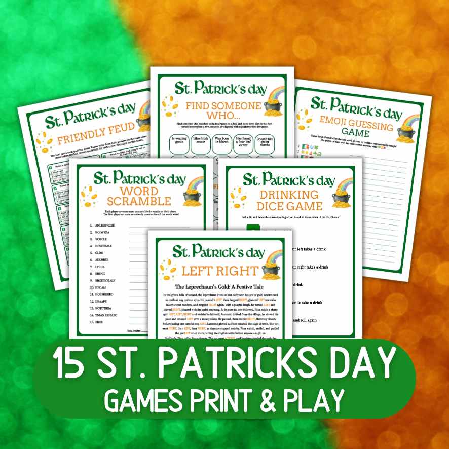 st patrick's games bundle