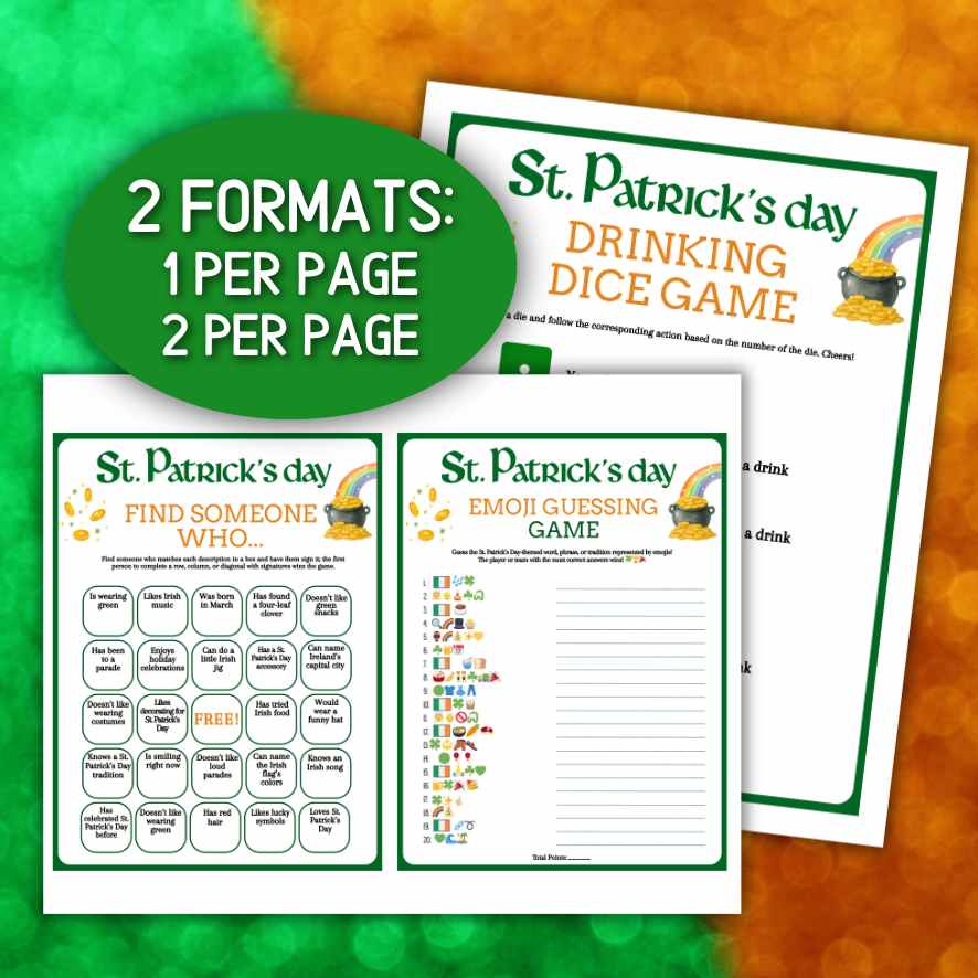games for st patrick´s day

