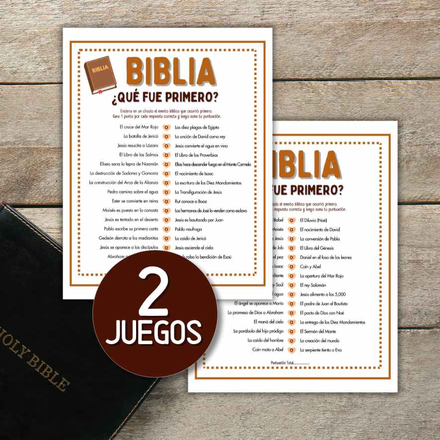 juegos biblicos