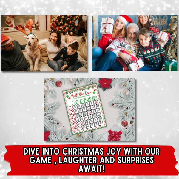 dice christmas game